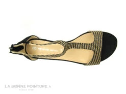 The Divine Factory QL3950 Noir - Beige - Sandale Plate Bride Salome -Chaussures Promotion Magasin cd24607c73b9e66c561f35ea11d5d5ef img 1588.jpg 148649
