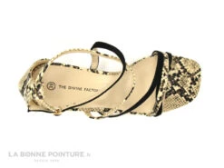 The Divine Factory TDF4148 Noir Serpent - Sandale Talon Haut -Chaussures Promotion Magasin cd24607c73b9e66c561f35ea11d5d5ef img 1607.jpg 148662