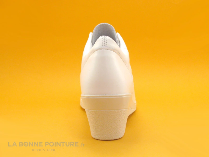 Bopy Lucie Permt Blanc Chaussure Compensee 4 Bopy Lucie Permt Blanc Chaussure Compensee – Image 4
