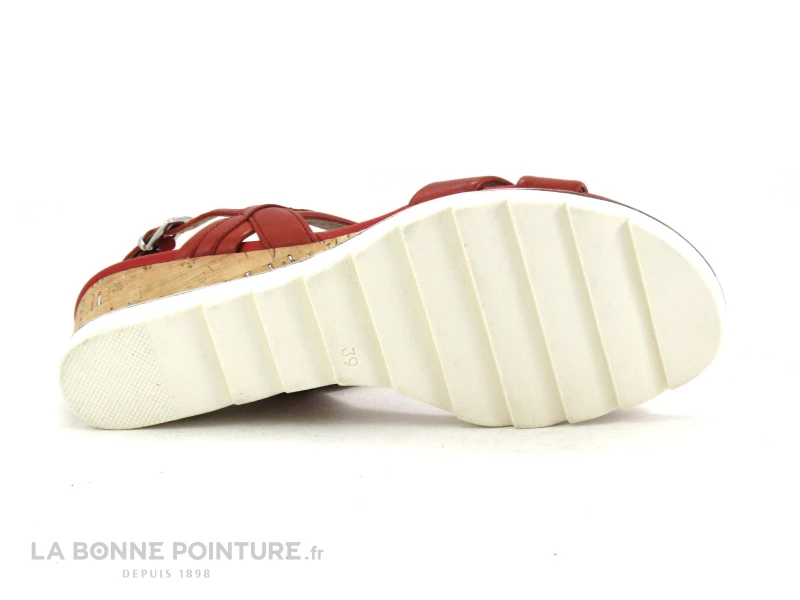 Marco Tozzi Premio 2-28724-24 Chili - Sandale Rouge 5 Marco Tozzi Premio 2-28724-24 Chili - Sandale Rouge – Image 5