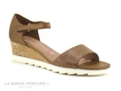Marco Tozzi Premio 2-28725-24 Nut - Sandale Compensee Marron