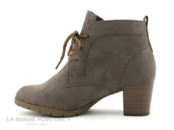 Marco Tozzi 2-25107-27 Pepper Comb - Boots Talon Haut Marron Taupe -Chaussures Promotion Magasin cd24607c73b9e66c561f35ea11d5d5ef img 1935.jpg 162299