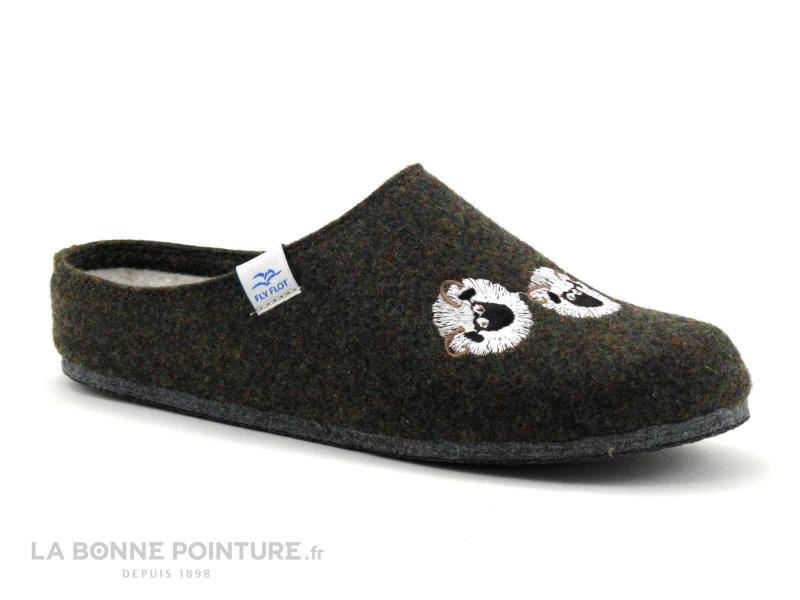 Fly Flot FERPART Marron Multicolore - Beliers - Pantoufle Mule F 1 Fly Flot FERPART Marron Multicolore - Beliers - Pantoufle Mule F
