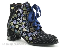 Laura Vita GYCROO 11 Acier - Boots Femme Petit Talon