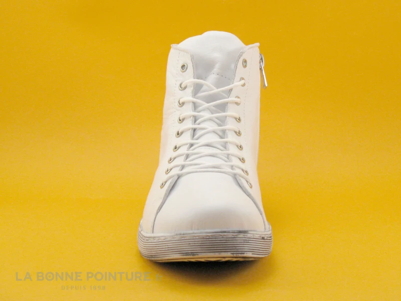 Andrea Conti 0341500 Blanc - Chaussure Montante Femme 2 Andrea Conti 0341500 Blanc - Chaussure Montante Femme – Image 2