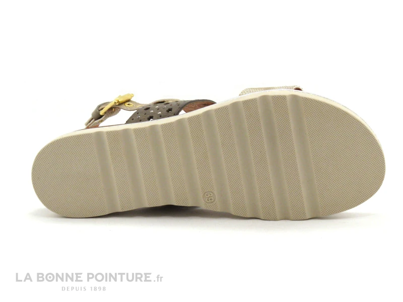 Guttos Shoes BIA P105 - Taupe Cobra - Nu-pieds 7 Guttos Shoes BIA P105 - Taupe Cobra - Nu-pieds – Image 7