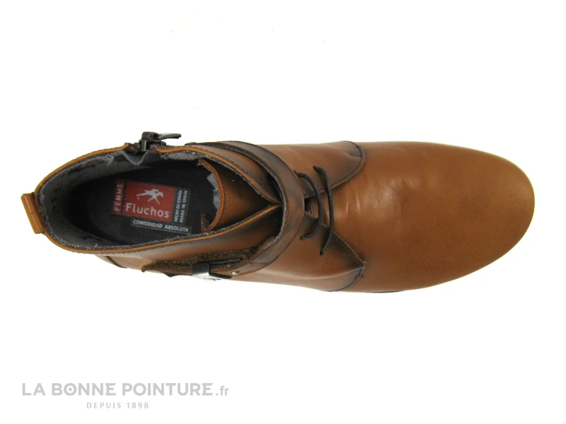 Fluchos NOA 9976 Sugar Nobuck Cuero - Boots Femme - Bride Devant 6 Fluchos NOA 9976 Sugar Nobuck Cuero - Boots Femme - Bride Devant – Image 6