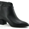 Metamorf Ose MACUP Noir - Boots Pointues - Laniere Vernie