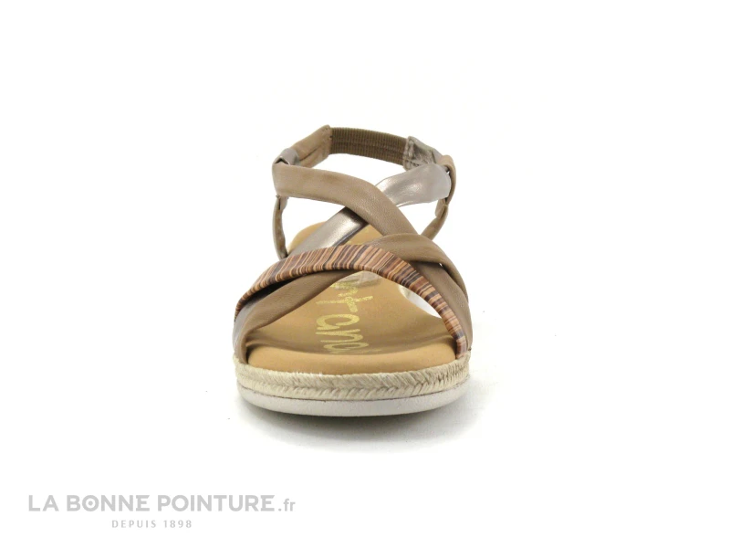 Spartanas SPEDRA Taupe Bronze - Sandale Femme 2 Spartanas SPEDRA Taupe Bronze - Sandale Femme – Image 2