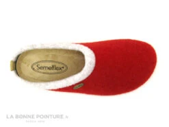 Semelflex DOLOMITE Rouge - Pantoufle Femme Avec Semelle Amovible -Chaussures Promotion Magasin cd24607c73b9e66c561f35ea11d5d5ef img 2181.jpg 162589