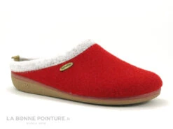 Semelflex DOLOMITE Rouge - Pantoufle Femme Avec Semelle Amovible