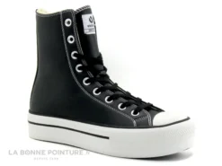 Victoria 061120 Noir - Basket Montante - Semelle Plateforme