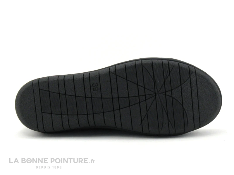 Jungla 7582 Noir - Chaussure Basse Femme Avec Lacet Elastique 7 Jungla 7582 Noir - Chaussure Basse Femme Avec Lacet Elastique – Image 7