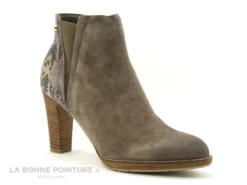 Fugitive ASFALT Vel Taupe - Python Taupe - Bottine Talon Haut 11 Fugitive ASFALT Vel Taupe - Python Taupe - Bottine Talon Haut -Chaussures Promotion Magasin cd24607c73b9e66c561f35ea11d5d5ef img 2360.jpg 162844