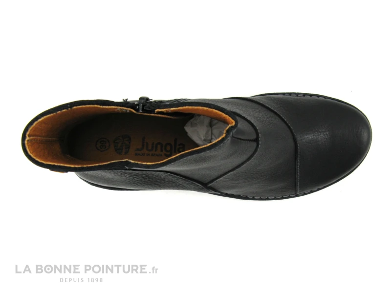 Jungla 7518 Noir - Bottine Femme Talon Epais 6 Jungla 7518 Noir - Bottine Femme Talon Epais – Image 6