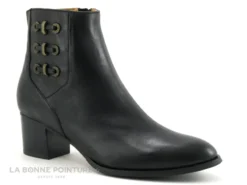 MamZelle TCHOU Noir - Bottine Femme A Talon