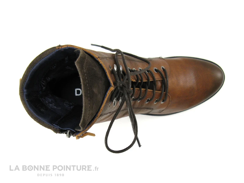 Dorking ROX D8325 INCA - Cuero Ebano - Boots Talon Large Marron 6 Dorking ROX D8325 INCA - Cuero Ebano - Boots Talon Large Marron – Image 6