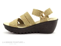 WOZ UP 689 Or Beige - Nu-pieds Compense 9 WOZ UP 689 Or Beige - Nu-pieds Compense -Chaussures Promotion Magasin cd24607c73b9e66c561f35ea11d5d5ef img 2406.jpg 120334