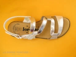 Jordana 3337 Blanc Argent - 2 Velcros - Sandale Femme -Chaussures Promotion Magasin cd24607c73b9e66c561f35ea11d5d5ef img 2415.jpg 149338