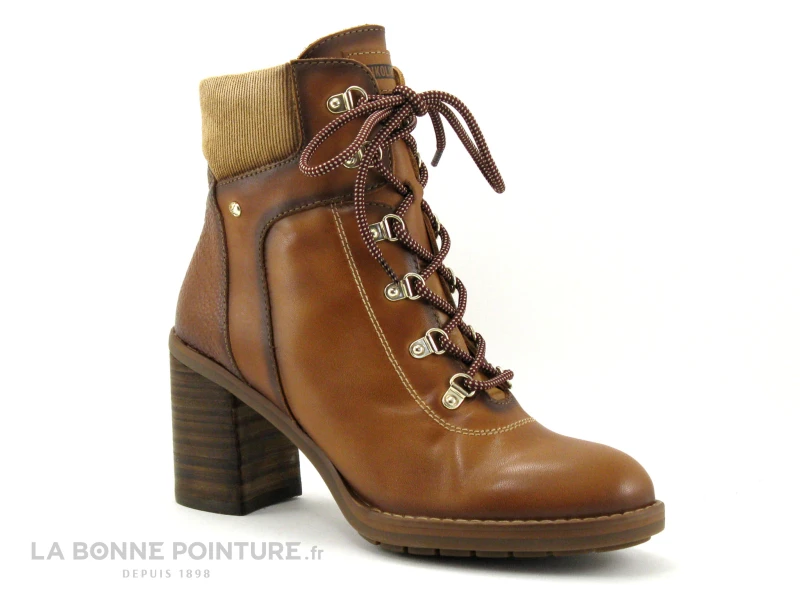 Pikolinos POMPEYA W7S-8851 Brandy - Boots Femme Talon Haut 5 Pikolinos POMPEYA W7S-8851 Brandy - Boots Femme Talon Haut – Image 5