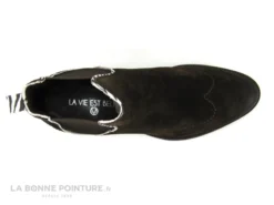 La Vie Est Belle - CACTUS Ebene - Boots Chelsea Femme Marron Fonce -Chaussures Promotion Magasin cd24607c73b9e66c561f35ea11d5d5ef img 2500.jpg 163001