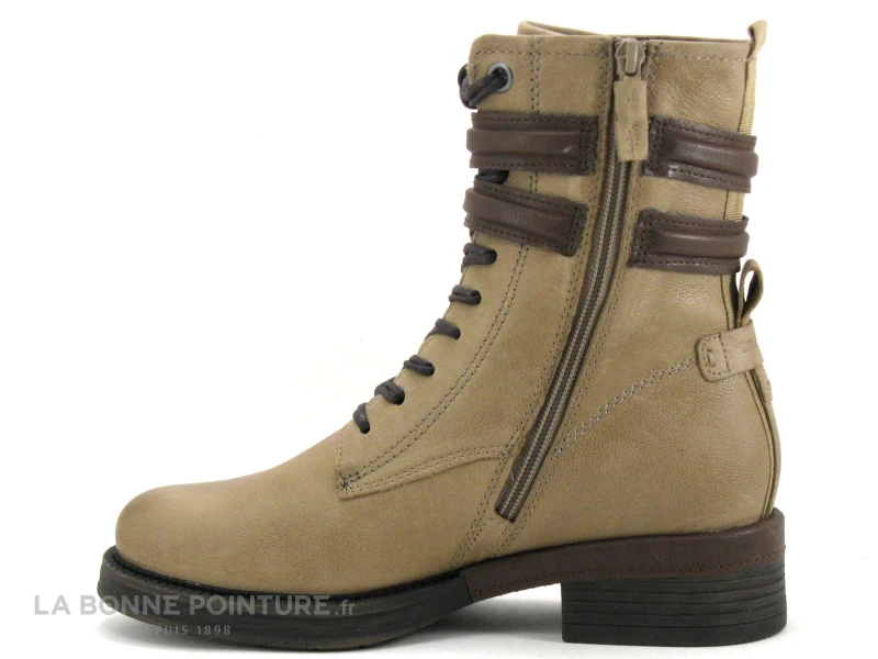 Tamaris 1-25243-29 Desert Mocca - Bottine Beige Et Marron 3 Tamaris 1-25243-29 Desert Mocca - Bottine Beige Et Marron – Image 3