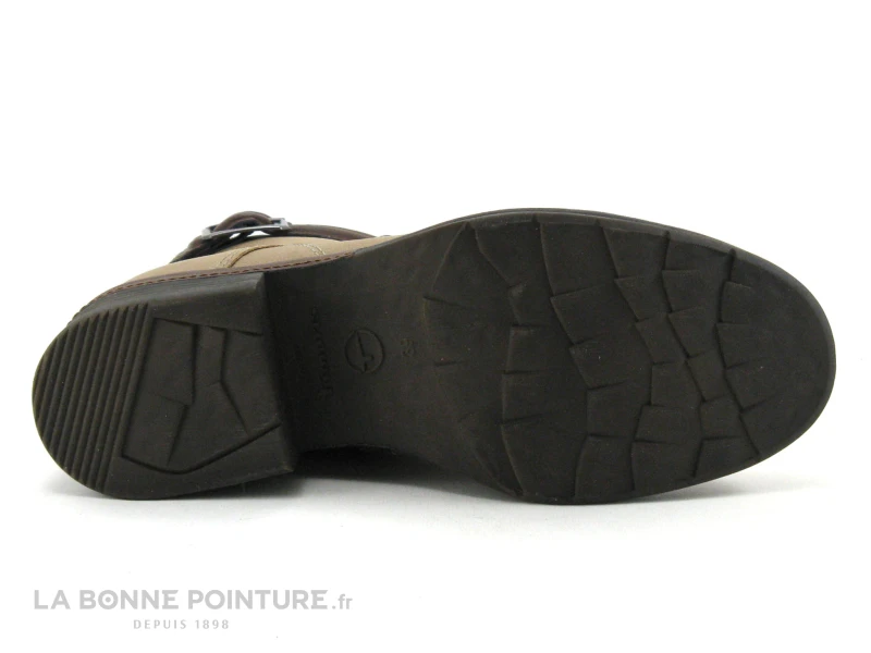 Tamaris 1-25243-29 Desert Mocca - Bottine Beige Et Marron 7 Tamaris 1-25243-29 Desert Mocca - Bottine Beige Et Marron – Image 7