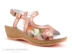 Laura Vita FACRDOTO 05 Corail - Sandale Compensee