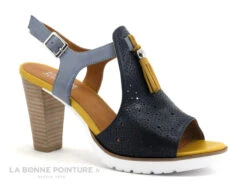 Regarde Le Ciel SYLVIE 48 Blue Sky Yellow - Sandale Talon Haut -Chaussures Promotion Magasin cd24607c73b9e66c561f35ea11d5d5ef img 2681.jpg 131891
