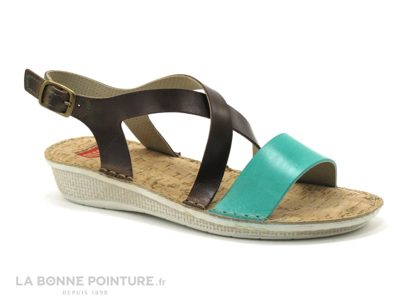 On Foot 40515 Verde Sandale Femme 1 On Foot 40515 Verde Sandale Femme