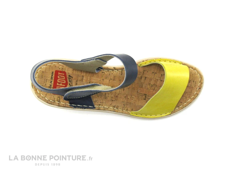 On Foot 60506 Amarillo Nu-pieds Compense 6 On Foot 60506 Amarillo Nu-pieds Compense – Image 6