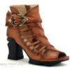 Laura Vita Limited ARCMANCEO 32 Camel - Sandale Talon Haut