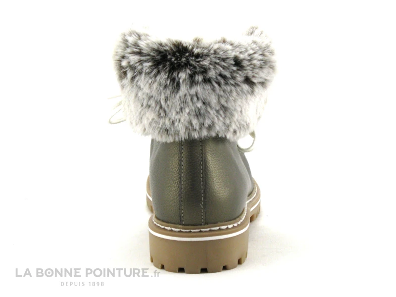 Les Tropeziennes LACEN 44552 Bronze - Col Fourrure - Boots Femme 4 Les Tropeziennes LACEN 44552 Bronze - Col Fourrure - Boots Femme – Image 4