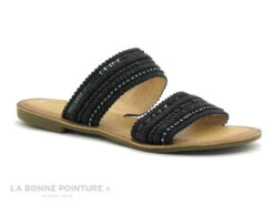 The Divine Factory TDF3239 - Noir - Perles - Mule Plate