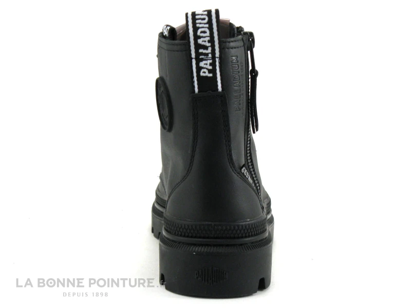 Palladium PALLATROOPER Zip L Black - 97207-010-M - Chaussure Montante 4 Palladium PALLATROOPER Zip L Black - 97207-010-M - Chaussure Montante – Image 4