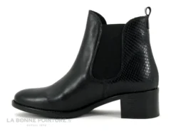 We Do CO99120BA Noir - Noir Python - Bottine Chelsea Femme -Chaussures Promotion Magasin cd24607c73b9e66c561f35ea11d5d5ef img 2837.jpg 163408