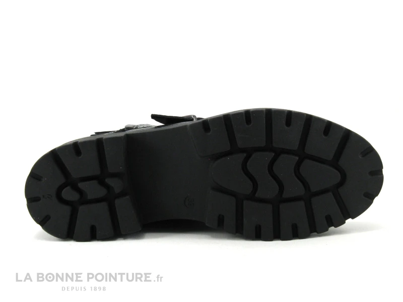 We Do CO99550 Noir Python - Bottine Semelle Epaisse - 3 Brides 7 We Do CO99550 Noir Python - Bottine Semelle Epaisse - 3 Brides – Image 7