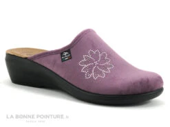 Fly Flot FLURE Lilas - Pantoufle Sabot Femme Velours Violet -Chaussures Promotion Magasin cd24607c73b9e66c561f35ea11d5d5ef img 2900.jpg 175070