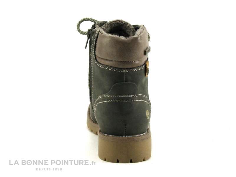 Dockers 43FA307-630830 Bottle - Boots Femme Kaki - Haut Marron 4 Dockers 43FA307-630830 Bottle - Boots Femme Kaki - Haut Marron – Image 4