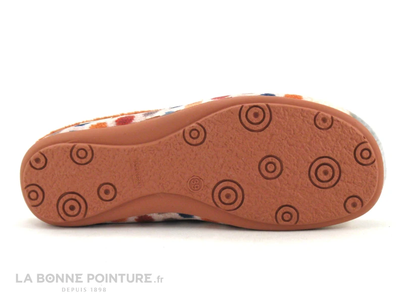 Maison Espadrille 9000 Chat Lunettes - Orange - Pantoufle Mule Femme 4 Maison Espadrille 9000 Chat Lunettes - Orange - Pantoufle Mule Femme – Image 4