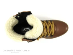 Hooper VERSUS Cognac - Bottine Marron - Col Fourrure -Chaussures Promotion Magasin cd24607c73b9e66c561f35ea11d5d5ef img 2943.jpg 163536