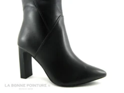 Tamaris 1-25349-29 Black - Bottine Talon Haut En Cuir Noir - Bout Pointu -Chaussures Promotion Magasin cd24607c73b9e66c561f35ea11d5d5ef img 2974.jpg 175200