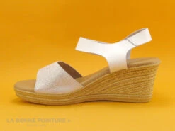 Eva Frutos 9538 Blanc - Metallise - Sandale Compensee 9 Eva Frutos 9538 Blanc - Metallise - Sandale Compensee -Chaussures Promotion Magasin cd24607c73b9e66c561f35ea11d5d5ef img 3032.jpg 132238