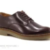 Kickers OXFORK Bordeaux Derbies Femme Lacets