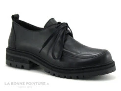 Hooper LOLITA Croco Black - Chaussure Basse Femme