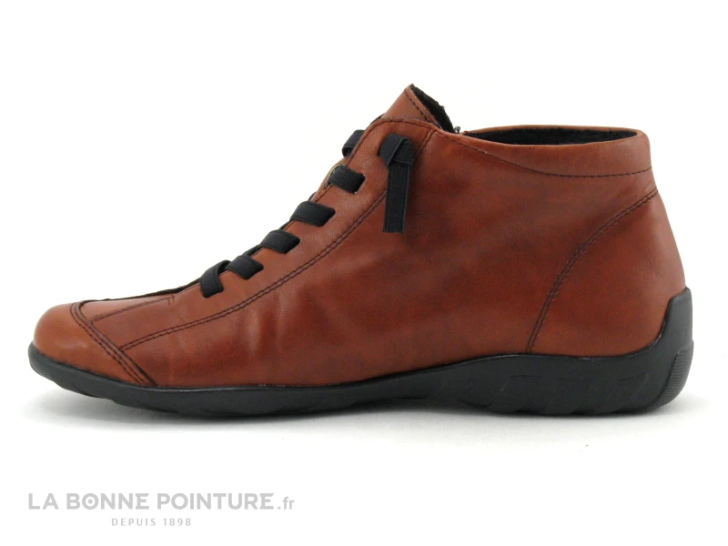 Remonte R3491-38 Orange - Chaussure Montante Femme 3 Remonte R3491-38 Orange - Chaussure Montante Femme – Image 3
