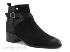 Fugitive RANDO Oil Noir Boots A Pois