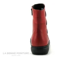 Karyoka 2724 DANET - Bottine Femme Cuir Rouge - 3 Boutons -Chaussures Promotion Magasin cd24607c73b9e66c561f35ea11d5d5ef img 3373.jpg 164059