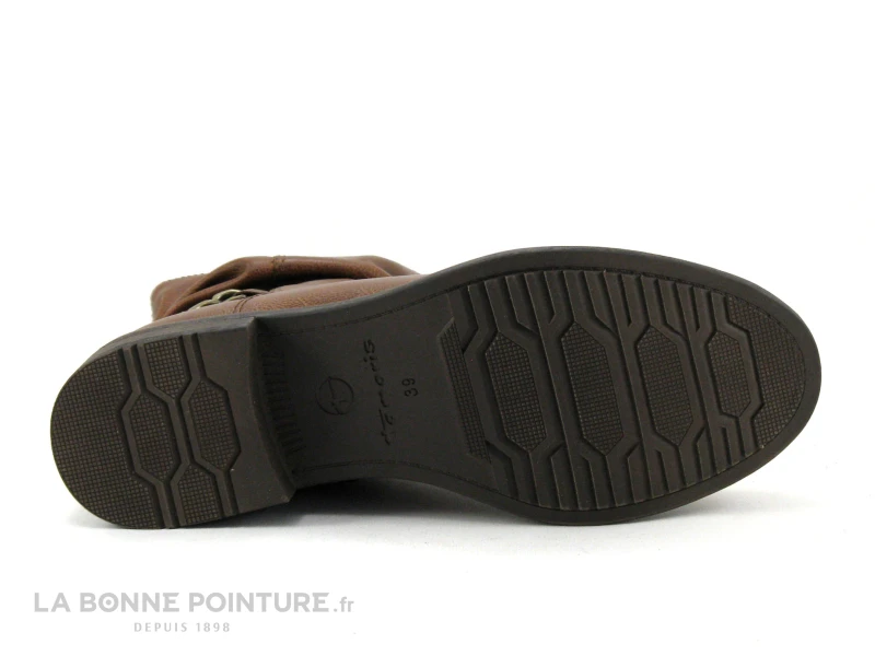 Tamaris 1-25328-27 Cognac - Bottine Avec Chainette Bronze 7 Tamaris 1-25328-27 Cognac - Bottine Avec Chainette Bronze – Image 7