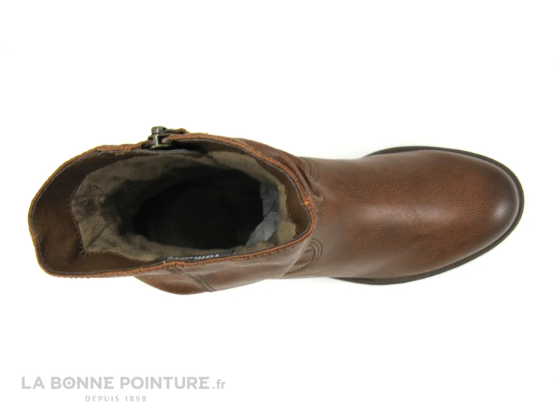 Tamaris 1-25328-27 Cognac - Bottine Avec Chainette Bronze 6 Tamaris 1-25328-27 Cognac - Bottine Avec Chainette Bronze – Image 6